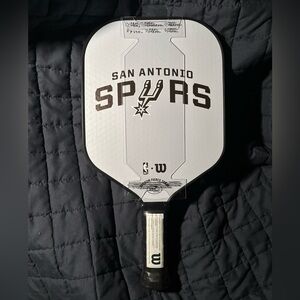 San Antonio Spurs Wilson Team Fierce Pickle Ball Paddle NWT NBA